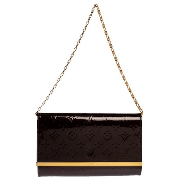Louis Vuitton Monogram Vernis Ana Clutch - Picture 1 of 11